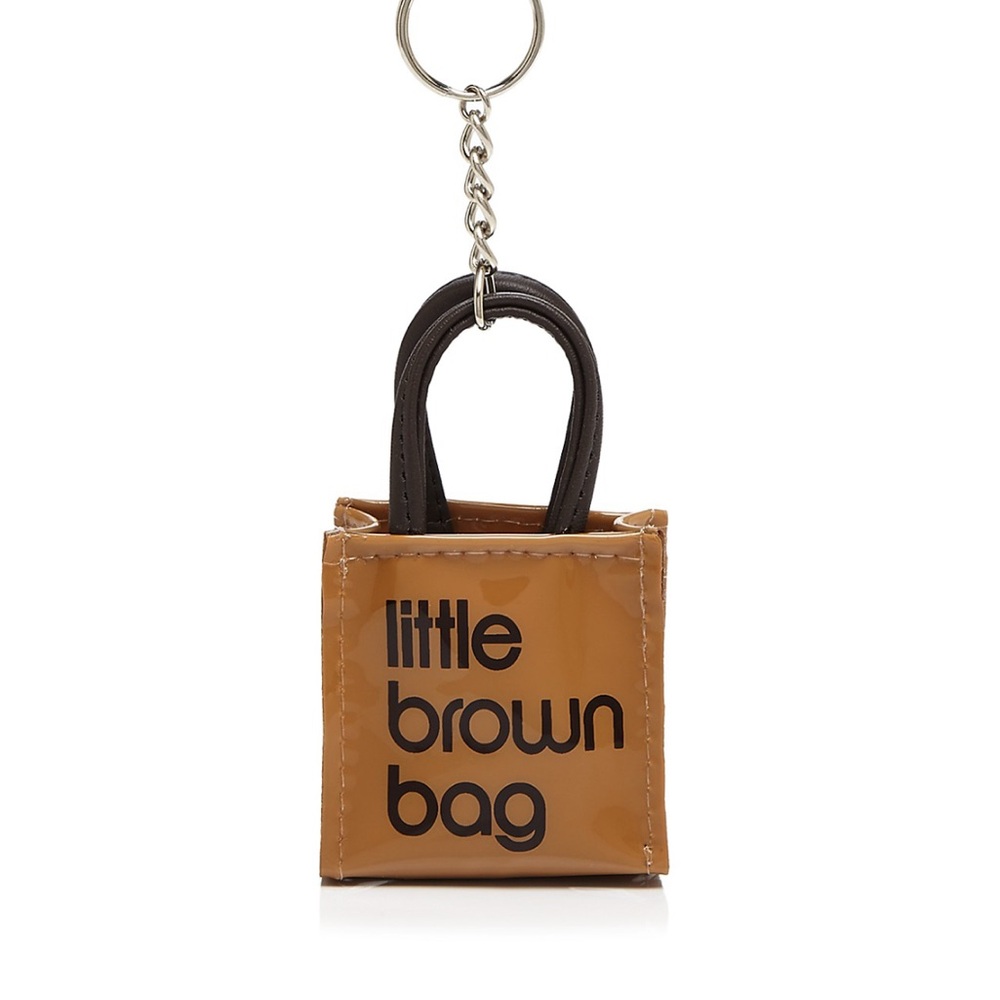 Bloomingdales Little Brown Bag Keychain